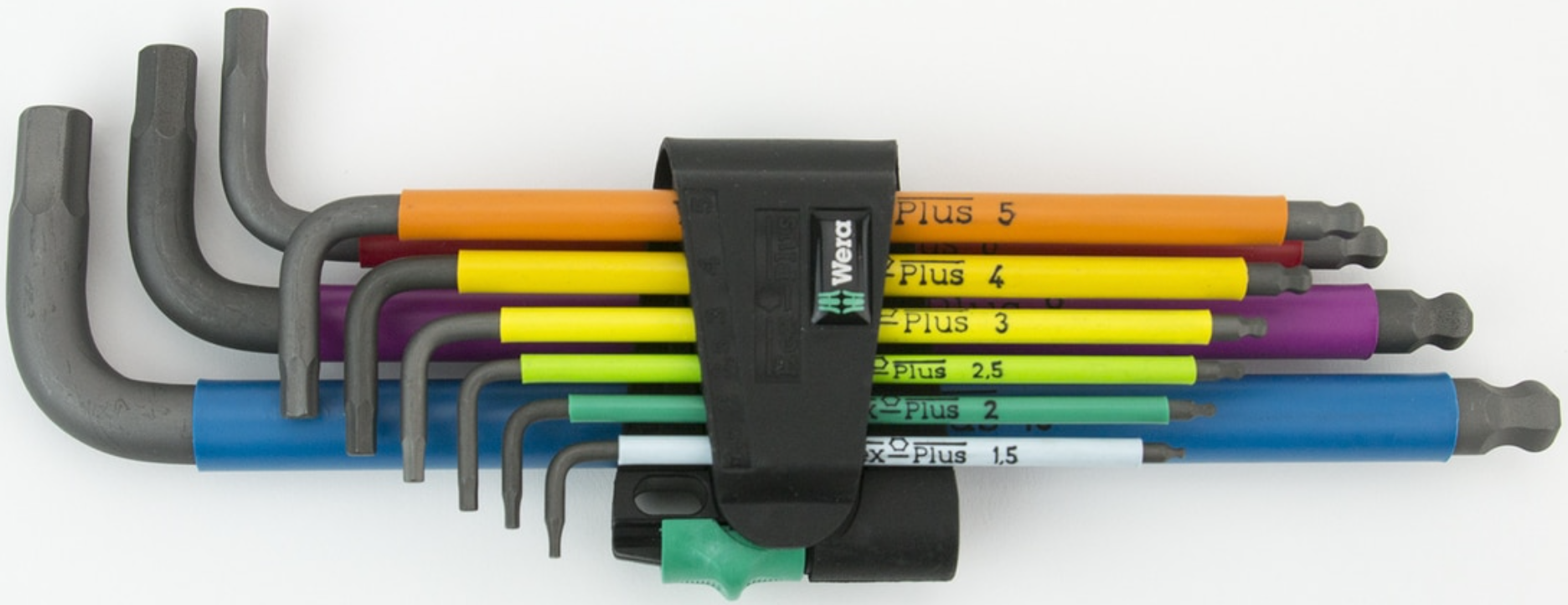 Wera Multicolor Hex Ball End Metric Set Wheel Fanatyk